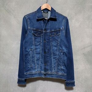 DENHAM × Advance Denim デンハム AMSTERDAM FREE MOVE JACKET ストレッチ フリームーブ 3rd デニムジャケット size.XS インディゴ ブルー