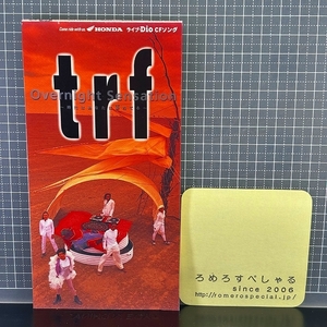 同梱OK○【8cmシングルCD/8センチCD♯463】TRF『Overnight Sensation/オーバーナイト・センセーション/時代はあなたに委ねてる』(1995年)