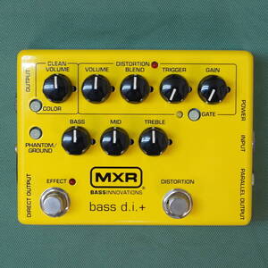 MXR M80 bass d.i.+ イエロー