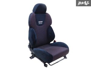 RECARO レカロ 三菱純正 RALLIART ラリーアート CS5W ランサーセディア ST-JJシリーズ フロントシート ドライバーズシート 右 運転席側