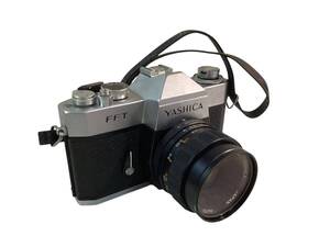 ★ 希少 YASHICA ヤシカ FFT 一眼レフ フィルムカメラ レンズ 50mm f:1.9 日本製 昭和レトロ ジャンク品 0.9kg