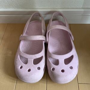 送料込み　クロックス crocs サンダル　C11/18.5cm ピンク　送料無料