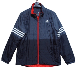 †adidas アディダス 中綿入ジャンパー良品/150†男子