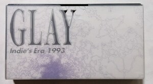 未開封[VHS] GLAY『 INDIE’S ERA 1993 VOL.2 Live at 鹿鳴館&Monster 』