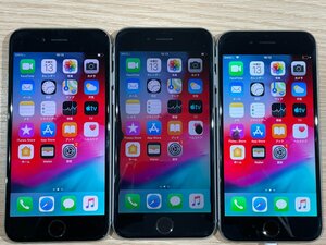 【3台セット】Apple iPhone6 A1586 MG472J/A 16GB スペースグレー au○ 残債なし ジャンク