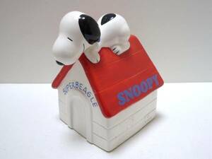 1989年　スヌーピー　SNOOPY　陶器製　ビンテージ　オルゴール　WILLITTS　台湾製　飾り　インテリア