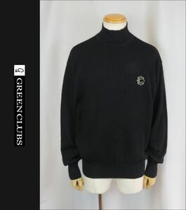 ■■＜美品＞グリーンクラブ＜GREEN CLUBS＞high gauge Wool Knit ハイネック セーター＜Ⅳ＞■■