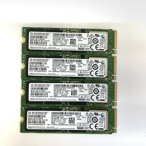 K60611160 SAMSUNG NVMe 256GB SSD 4点【中古動作品】