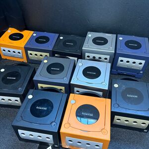 ● ゲームキューブ Nintendo 任天堂 GAMECUBE GC NGC ゲーム機 本体 11台セット まとめ売り 動作確認済み