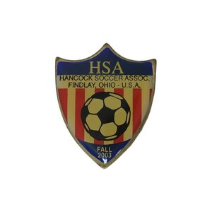 サッカー ピンズ 留め具付き ピンバッチ ピンバッジ SOCCER ASSOCIATION