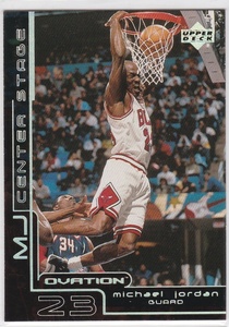 1998-99 Upper Deck OVATION[MICHAEL JORDAN(マイケルジョーダン)]No.CS13 CENTER STAGEインサートカード