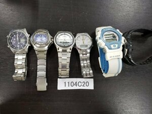 1104C20　腕時計　ジャンク品　おまとめ点　CASIO ※動作未確認