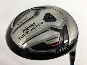 即決 お買い得品！中古 TOUR WORLD (ツアーワールド) TW737 450 ドライバー 1W VIZARD EX-Z 65 10.5 SR