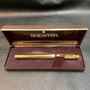 【SHEAFFR】シェーファー 万年筆 14K 585 ペン先 ゴールド GOLD ELECTROPLATED SHEAFFR U.S.A