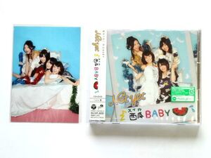 【非売品 生写真 C付】Not yet / 西瓜BABY Type B 初回プレス盤 CD＋DVD / 大島優子 指原莉乃 北原里英 横山由依 / 送料310円