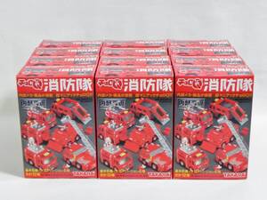 チョロＱ 消防隊 内部再現 全12種セット 基本バージョン6種・大江戸バージョン6種 FIRE BRIGADE FIRST COLLECTION 2006