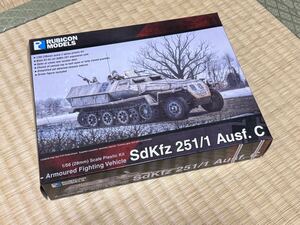 ルビコンモデル 1/56 sdkfz 251 ausf. C rubicon models 28mm ドイツ軍 ハーフトラック ハノマーク