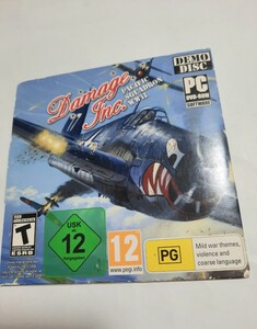 Damage Inc.： Pacific Squadron WWII - ダメージ インク パシフィック スクアドロン WWII 体験版 DEMO DISC 海外版 動作未確認 003