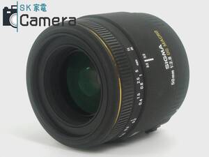 【中古】 SIGMA EX 50ｍｍ F2.8 DG MACRO キャノン用 AF不良 シグマ