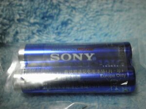 SONY SPECIAL BLUE ALKALI BATTERIES IZE4 X 2 THE STAMINA PLUS BRAND