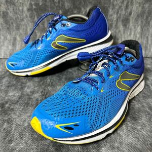 【美品】NEWTON GRAVITAS 9 M000120 ニュートン　グラビタス　 ランニングシューズ　26.5cm ブルー　＊EJ