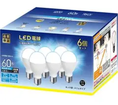 LED電球 E17口金 60W形相当 760lm 昼光色 5W