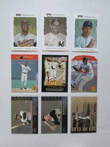 懐かしのMLBカード　スーパーレジェンドのみ（YOGI BERRA, GEORGE BRETT, TED WILLIAMS, TOM SEAVER, 他）いろいろ18枚セット