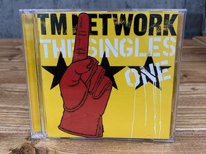 【YI-1639】帯付き 中古 CD TM NETWORK/THE SINGLES 1/ベストアルバム/初回限定ボーナスディスク付き/2枚組（CD/同梱可）【千円市場】