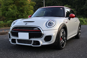 H30/11 MINI JCW ジョンクーパーワークス 8速AT F56型 2.4万km 車検R7/11 ホワイトシルバー バックカメラ シートヒーター CBA-XRJCWM