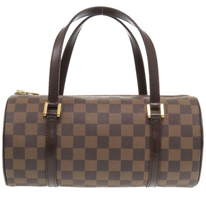 美品 ルイ ヴィトン パピヨン26 ダミエ エベヌ N51304 ハンドバッグ LV 1115 LOUIS VUITTON