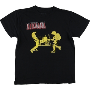 古着 NIRVANA ニルヴァーナ バンドTシャツ バンT メンズM相当 /eaa475573