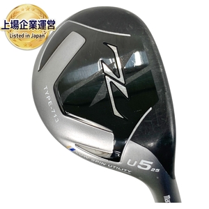 maruman ZETA TYPE-713 U5 25° 純正カーボン フレックスR ユーティリティ 中古 Y9456823