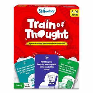 6-99歳まで Train of Thought ひらめき列車　カードゲーム English おうち英語 英語教材 知育玩具 頭がよくなる 室内 家族 認知症ボケ防止