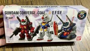 FW GUNDAM CONVERGE：CORE 連邦軍3体セット未開封