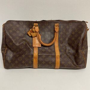 営KW600-120◆ LOUIS VUITTON ／ ルイヴィトン キーポル50 モノグラム ボストンバッグ トラベルバッグ