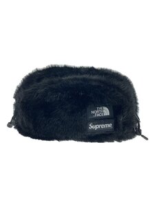 Supreme◆Faux FUR Waist Bag/ポリエステル/BLK/無地/NF0A5G87