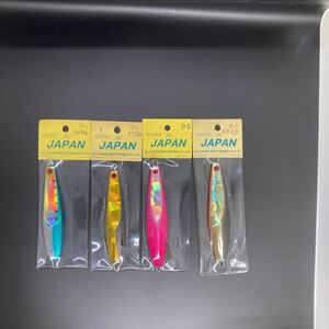 メタルジグ4本セット　HAOLI JIG JAPAN ハオリジグ　ジャパン　70g 90g ランブルベイト