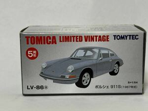 トミカリミテッドヴィンテージ 86a ポルシェ 911S 1967年式 銀 LV