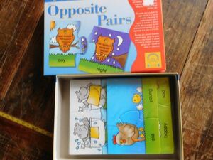 OPPOSITE PAIRS DAY/NIGHT 英語知育　20X14H4CM 未使用