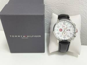 MS603z TOMMY HILFIGER トミーヒルフィガー メンズ腕時計 クオーツ タキメーター 現状品