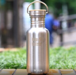 ○。klean kanteenクリーンカンティーンreflect bottle18-8ステンレスウォーターボトルsilver高品質水筒M山登りアウトドア自転車キャンプ○