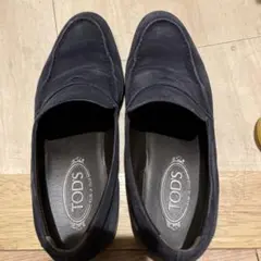 TOD’S ネイビー　ビジネスシューズ