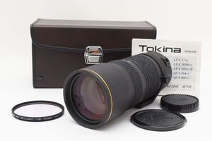 【実用外観美品 ハードケース付き】Tokina トキナー AT-X PRO 80-200mm 2.8 キャノンEFマウント Canon AFレンズ #2459