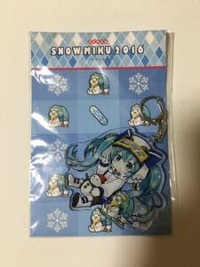 【激レア、新品】SNOWMIKU2016　コロコロうどん　アクリルキーホルダー　雪ミク　初音ミク　1点のみ！