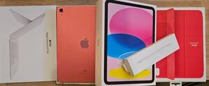 Apple iPad 10th Gen. 256GB,Wi-Fi, Pink W/ Magic Keyboard, Smart Folio, & Pencil! 海外 即決
