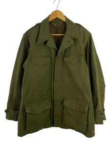 FRENCH MILITARY◆50S/ジャケット/46/コットン/KHK/M-47/前期型後期