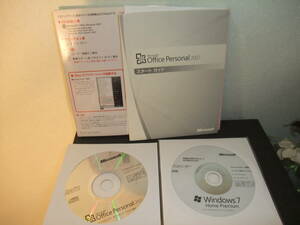 Microsoft Windows 7 ＆ office Personal2007