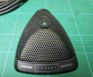 ■MX-393/S-3　SHURE シュアーバウンダリーマイクロフォン MX393/S　中古　音出し確認　（スーパーカーディオイド）