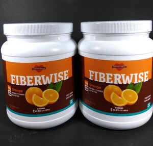 FIBERWISE ファイバーワイズ シトラスオレンジフレーバー 糖質オフ 600g メラルーカ正規品 2個セット