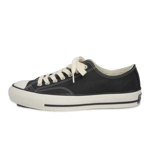 未使用 CONVERSE ADDICT コンバースアディクト 27.5cm CHUCK TAYLOR LEATHER OX 1SD397 チャックテイラー レザー ローカット 黒 70016118